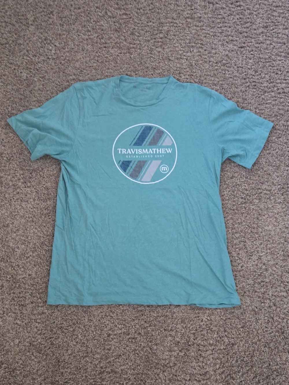 Travis Mathew Short-Sleeve Logo Tee